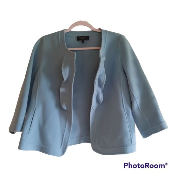 Talbots Grace Fit Wool/Nylon Blazer Jacket - Picture 2 of 7